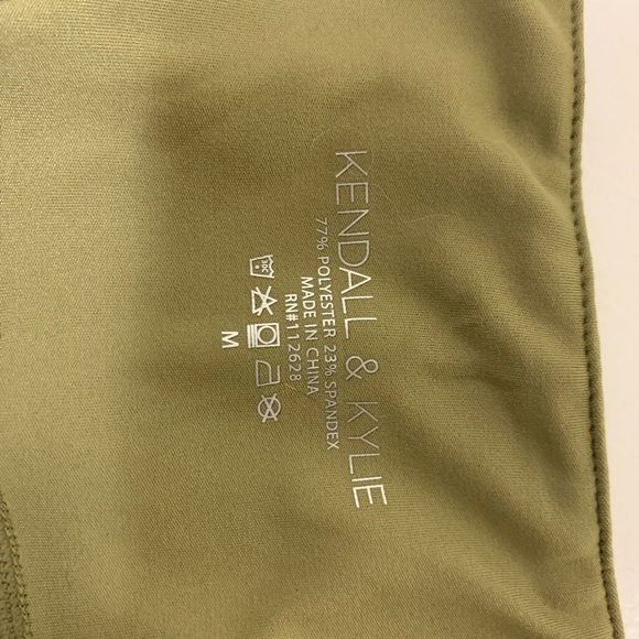 Kendal and Kylie Amy green detailed leggings - Picture 5 of 5